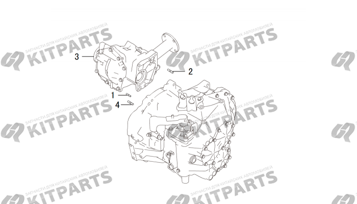 Кпп + раздатка, монтаж Haval H6