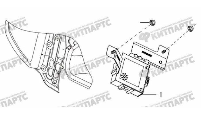 Блок парктроника Great Wall Hover H5